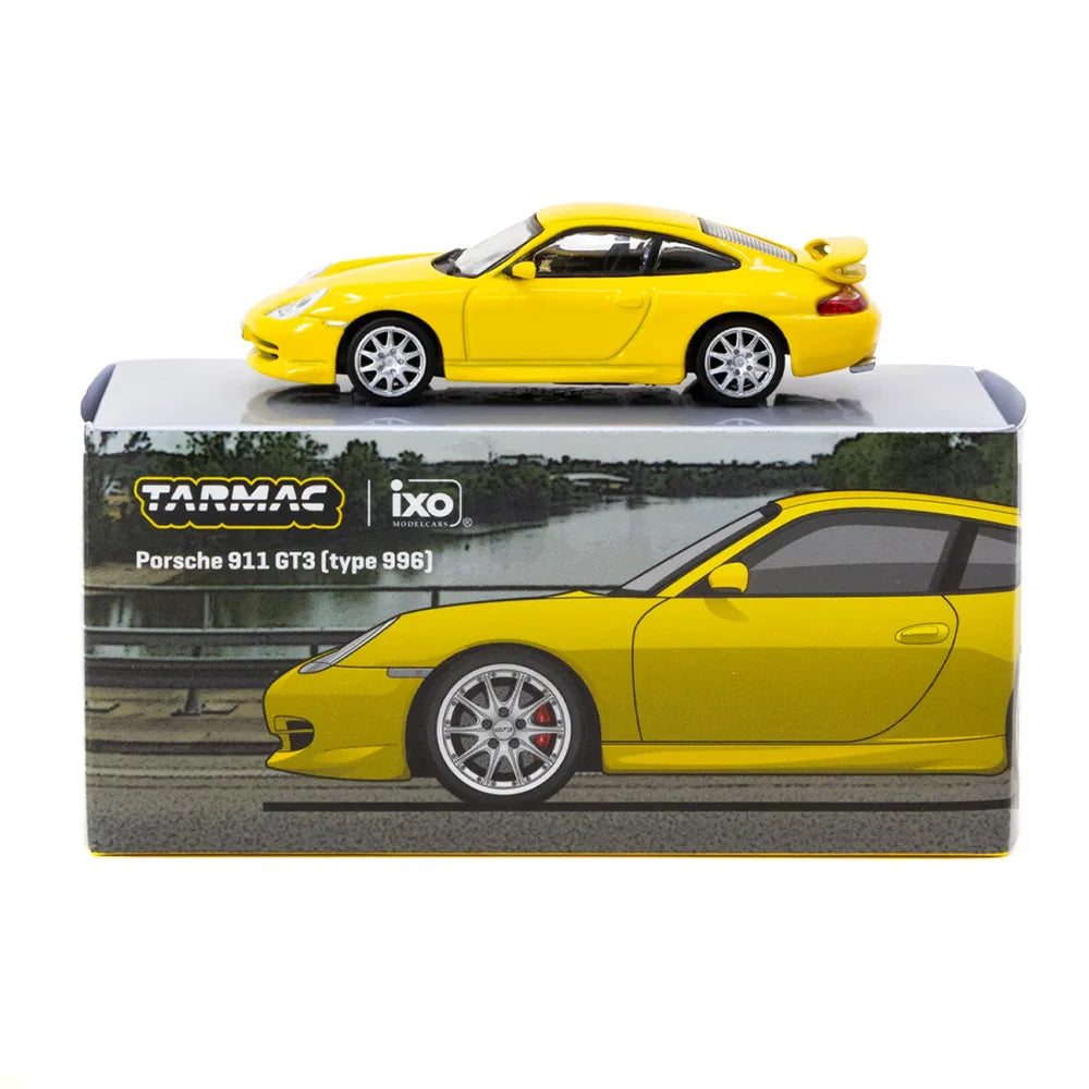 TARMAC WORKS 1.64 Porsche 911 GT3 (type 996) Yellow TC-T64G-069-YL