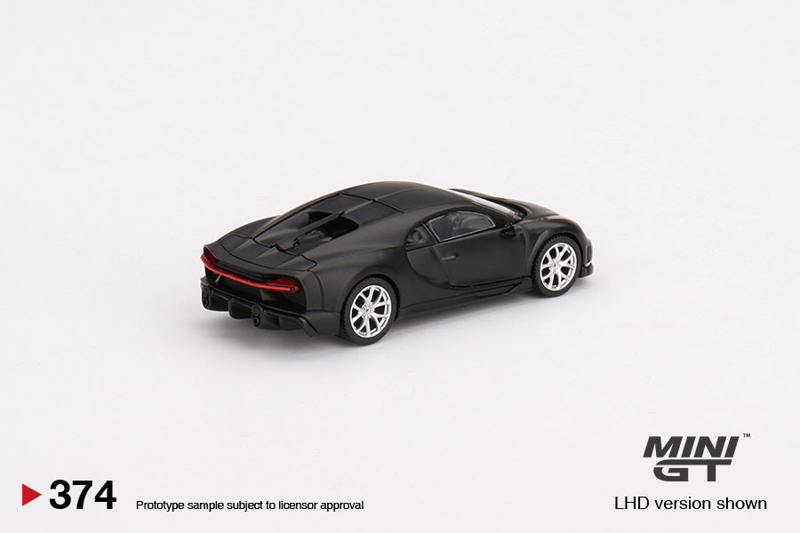 MINI GT Bugatti Chiron Super Sport 300+ Negro Mate # 374