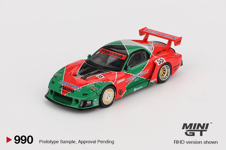 MINI GT 2024 Mazda RX7 FD3S LB Super Silhouette 787 # 990