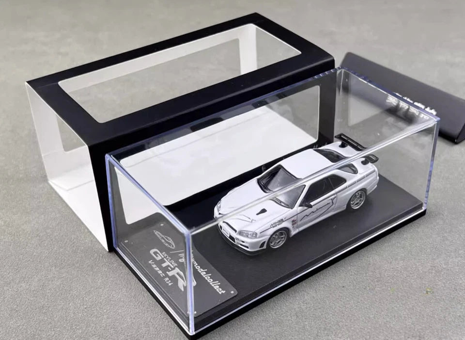 %%% My Model Collect Nissan Skyline R34 V Spec White 1.64 MMC640009G