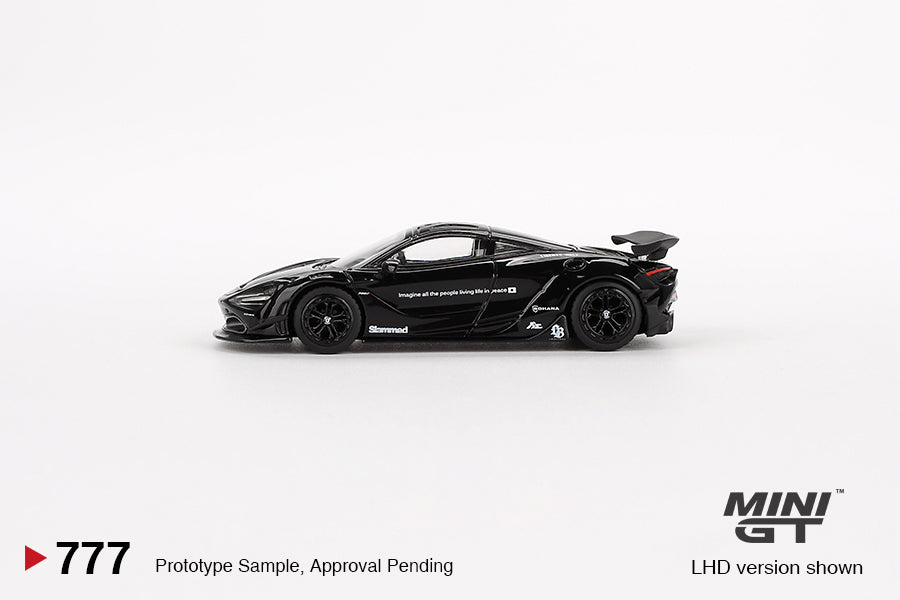 MINI GT McLaren 720S LB ★ Works Black # 777