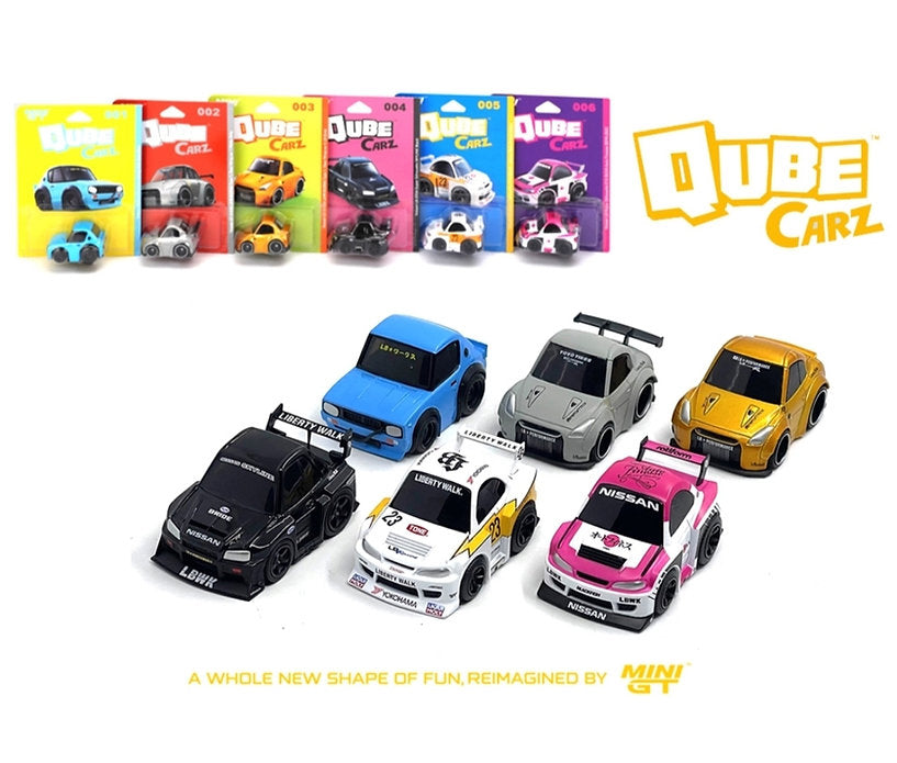MINI GT Qube Carz Nissan Skyline Kenmeri Liberty Walk (Blister) # 001 QZ00101