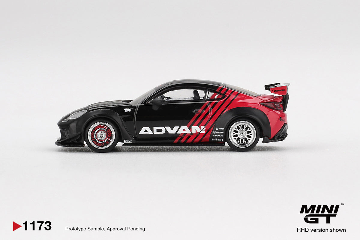 MINI GT Toyota GR86 LB ★ Nation Advan # 1173