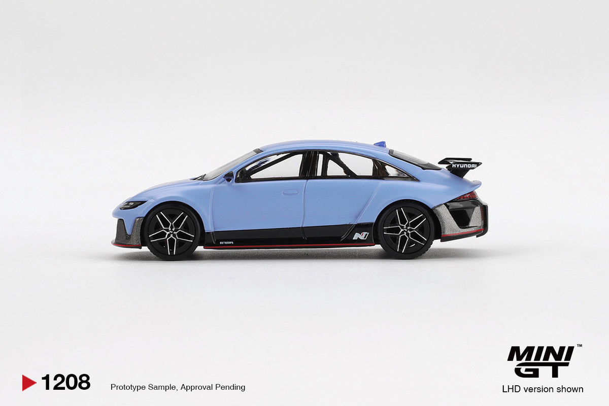 MINI GT 2021 Hyundai RN22E VP1 blue # 1208