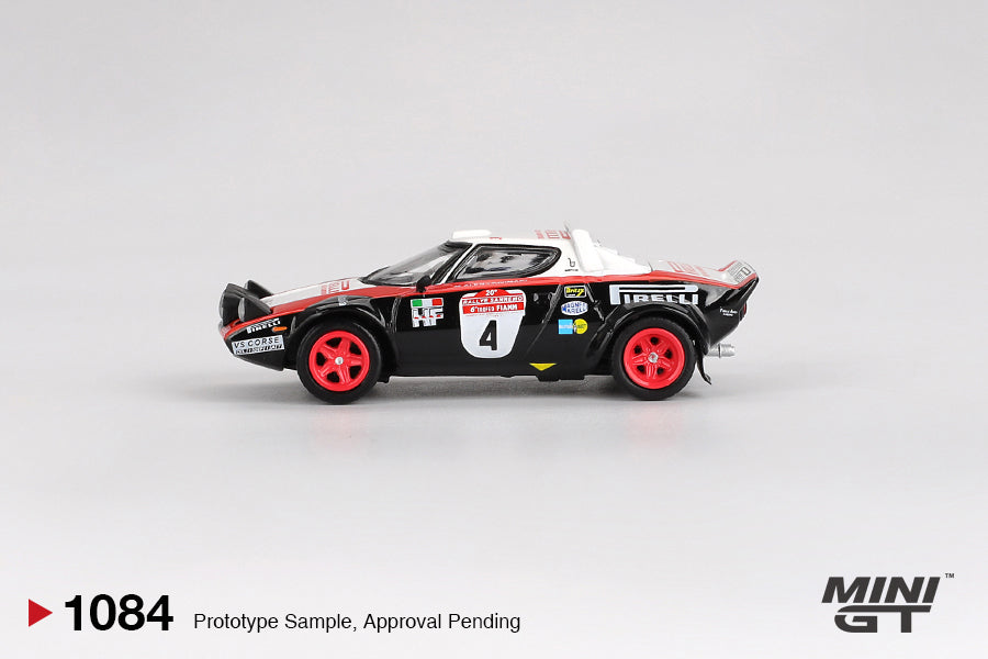 MINIGT LANCIA STRATOS HF #4 RALLY SANREMO WINNER 1978 # 1084