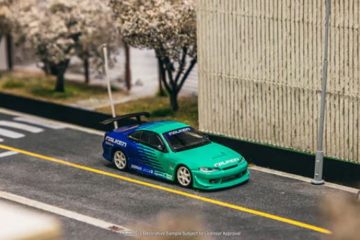 * Version blister* TARMAC WORKS VERTEX Nissan Silvia S15 FALKEN - GLOBAL64