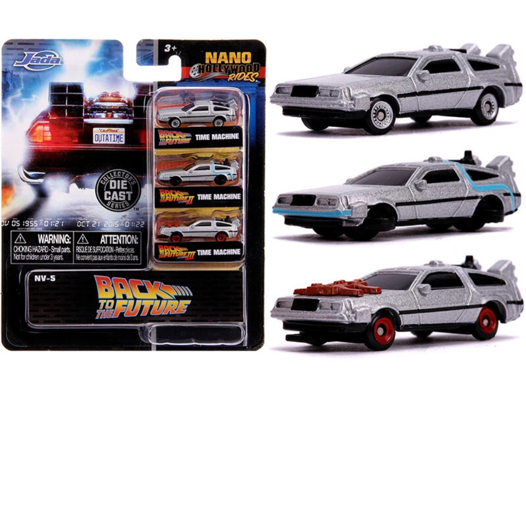 Jada Nano Pack 3 Back to the Future Nano Hollywood Rides