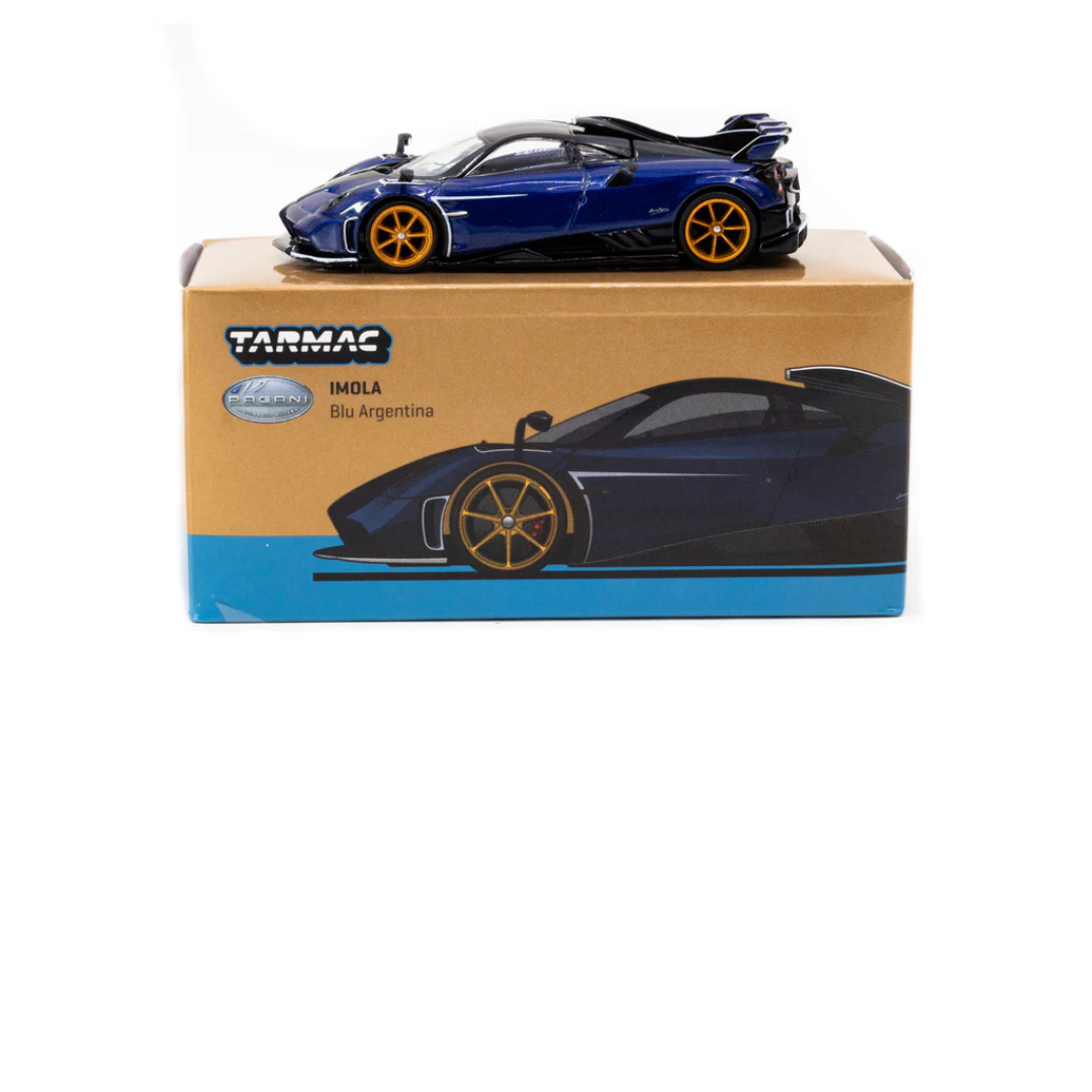 Tarmac Works Pagani Imola Blu Argentina - GLOBAL64 1/64