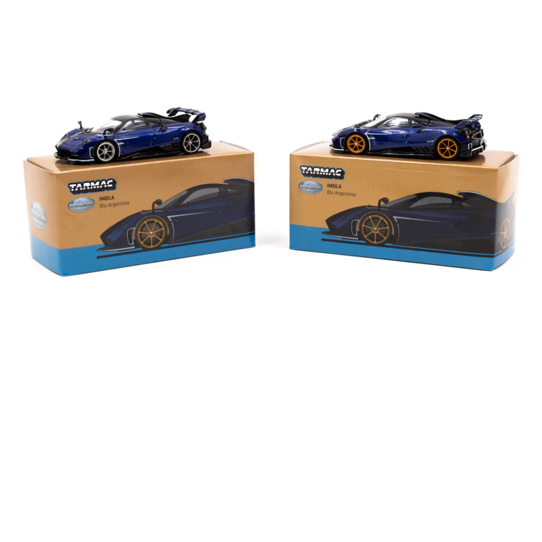 Tarmac Works Pagani Imola Blu Argentina - GLOBAL64 1/64
