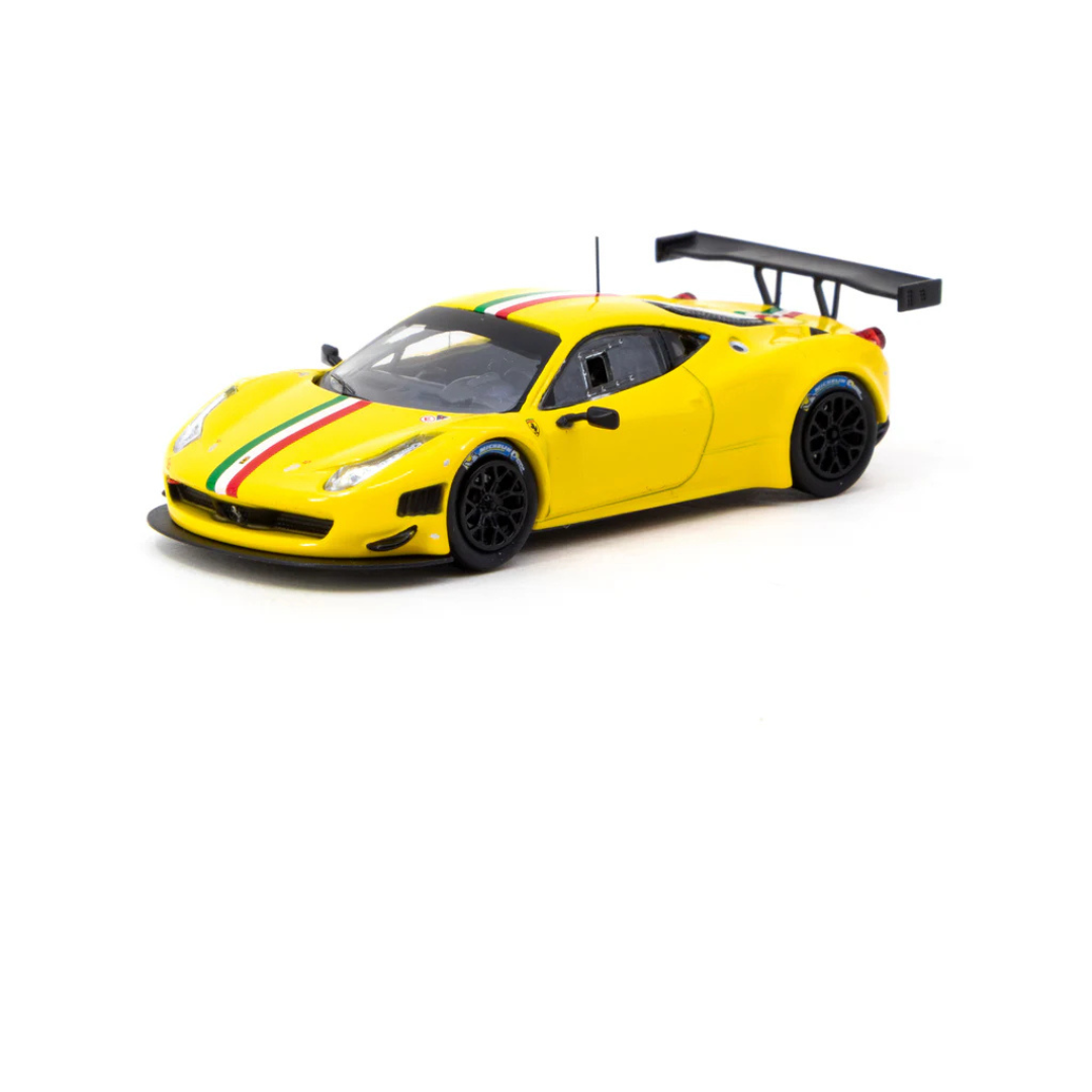 Tarmac Works armac Works Ferrari 458 Italia GT3 Amarillo - ROAD64 1/64