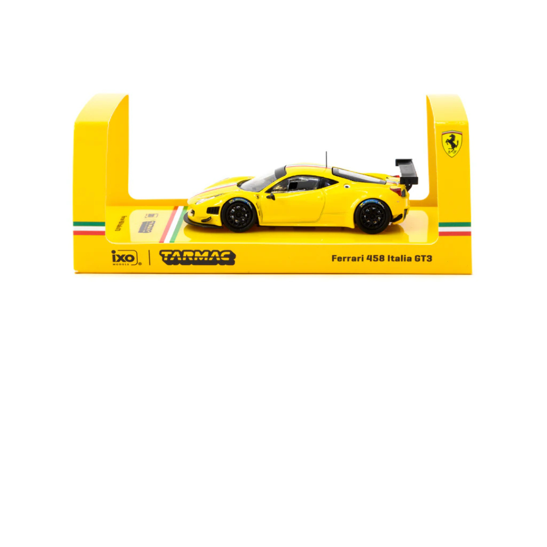 Tarmac Works armac Works Ferrari 458 Italia GT3 Amarillo - ROAD64 1/64