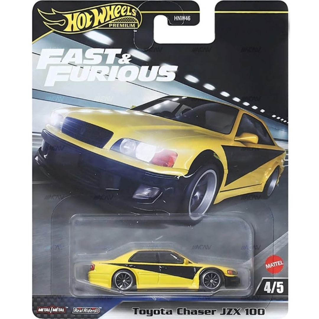 Hot Wheels Premium Fast and Furious Toyota Chaser JZX100 HNW46M