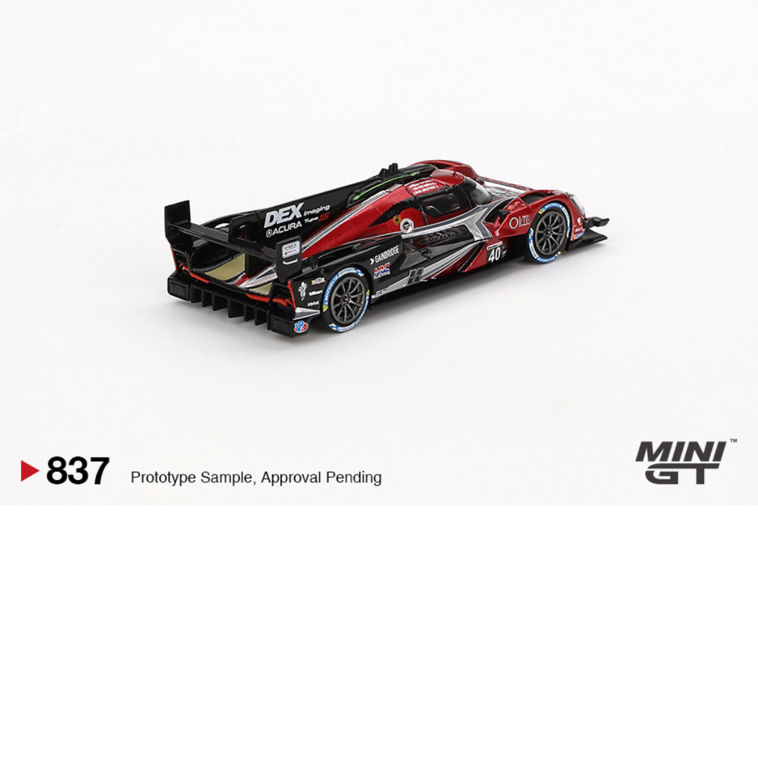MINI GT ACURA ARX 06 GPT #40 WAYNE TAYLOR RACING SEBRING 12HRS WINNER 2024 #837