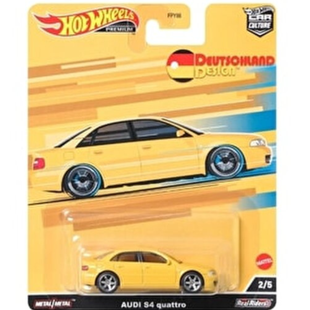Hot Wheels Premium Audi S4 Quatrro Car culture HCJ95