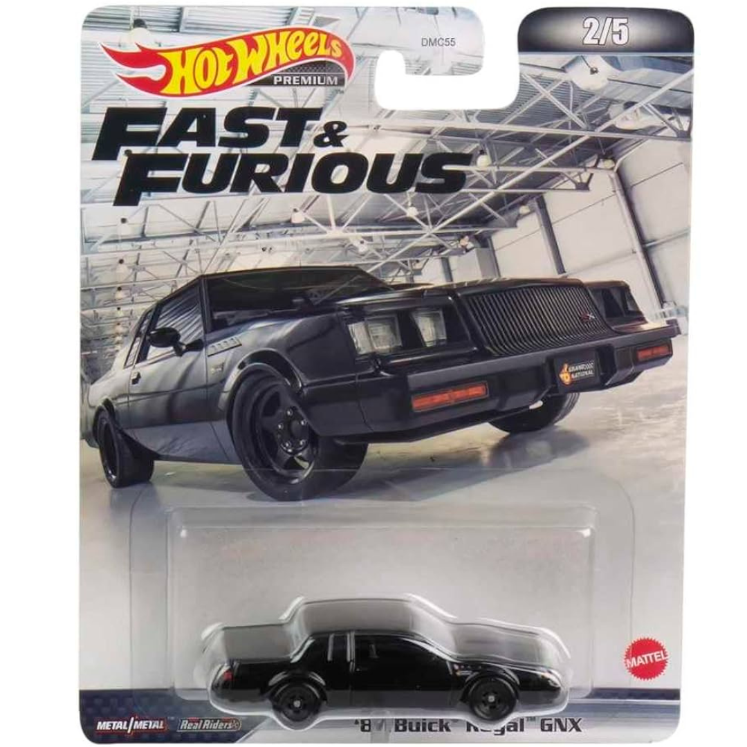 Hot Wheels Premium `87 Buick Regal GNX Fast and Furious HNW16
