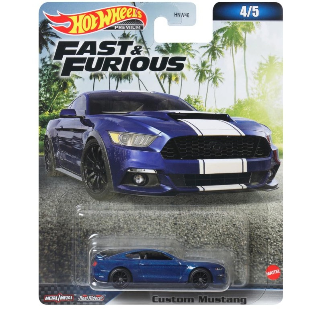 Hot Wheels Premium Mustang Fast and Furious HNW51