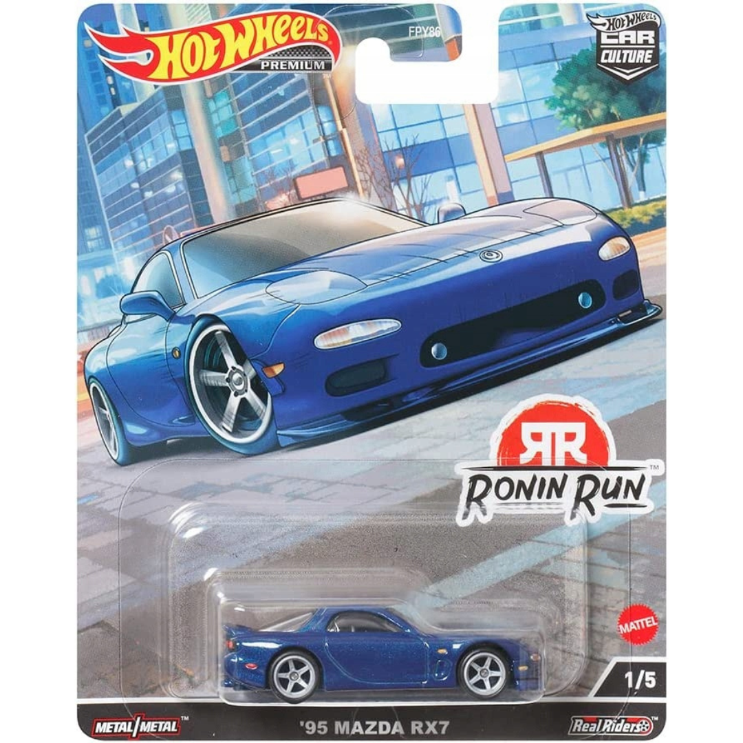 Hot Wheels Premium Mazda Rx7 Ronin Run HCK13
