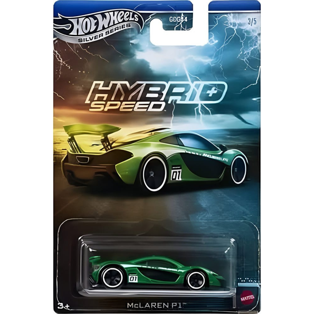 Hot Wheels Silver Series Básico Hybrid Speed McLaren P1