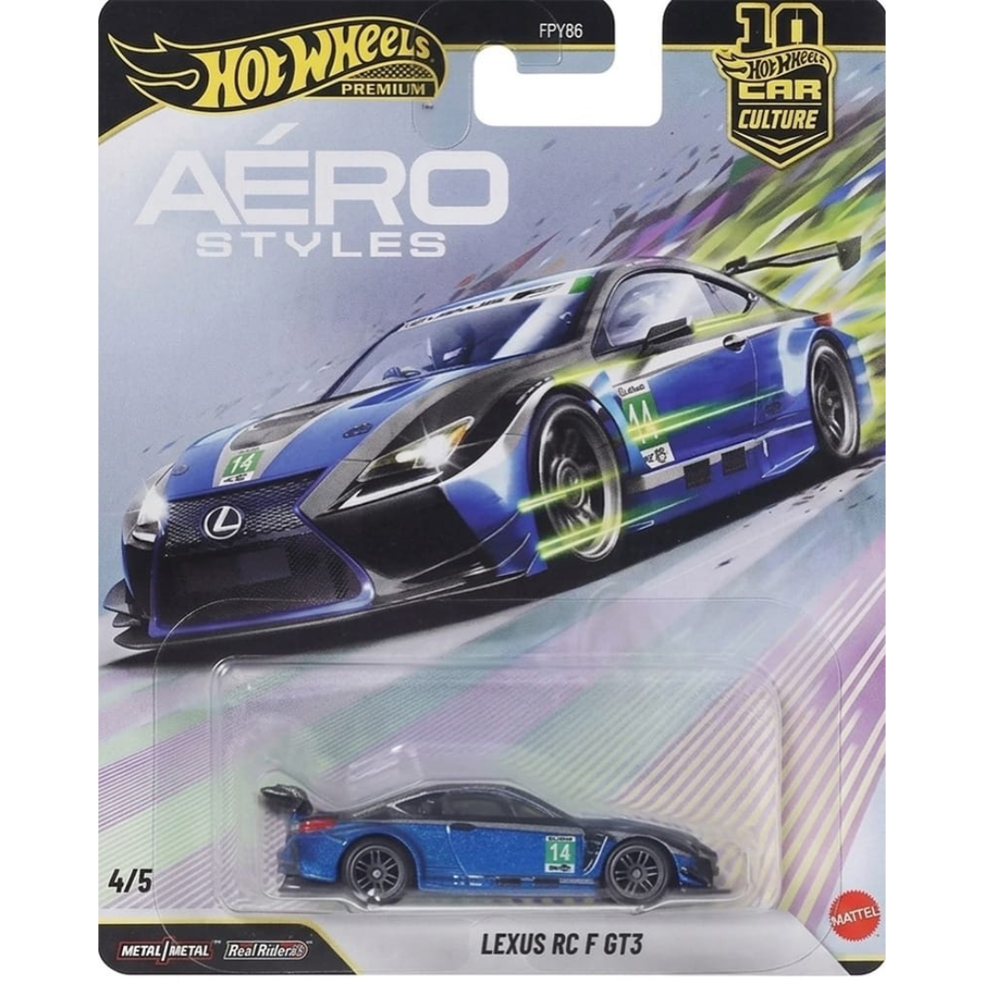 Hot Wheels Premium Lexus RC F GT3 Aero Styles Ref 86-U