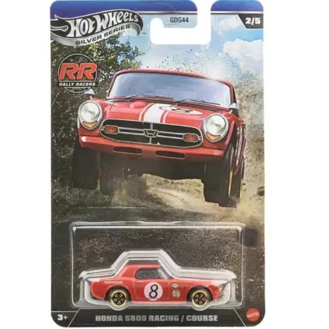 Hot Wheels Silver Series INTL Rally Honda s800 Racing Course GDG44-977R