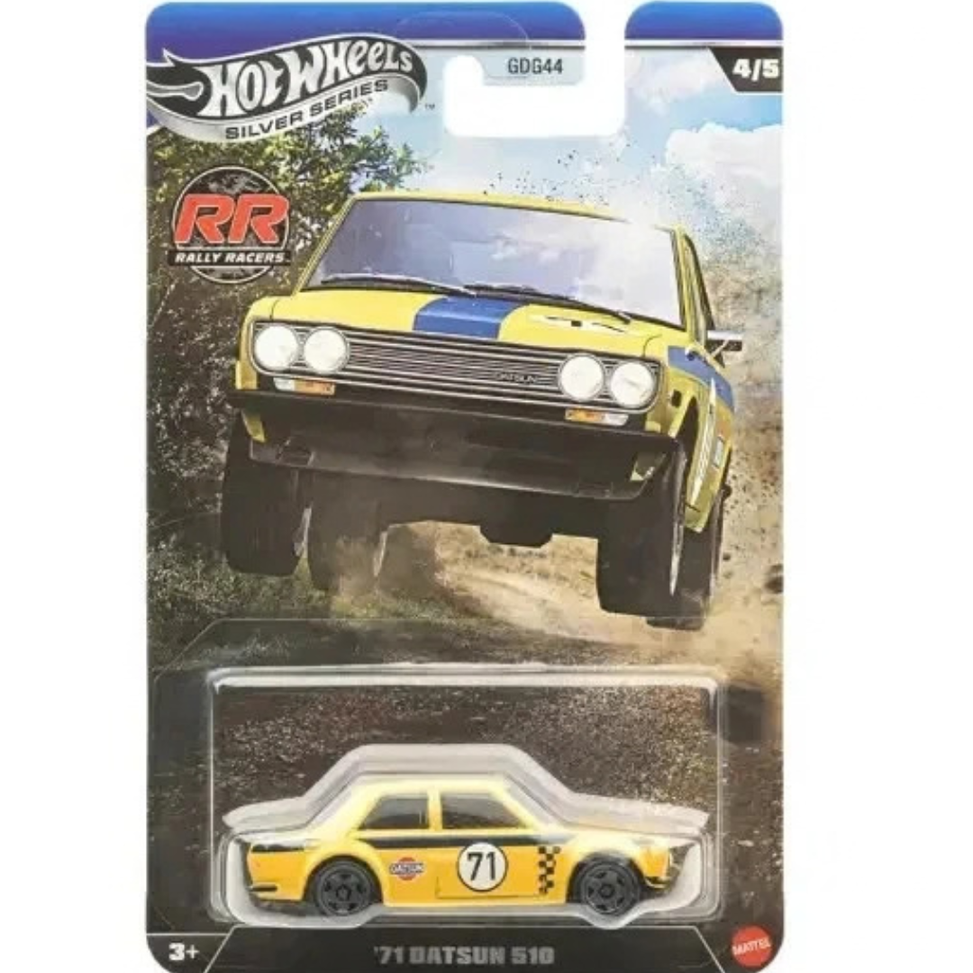 Hot Wheels Silver Series INTL Rally Honda 71 Datsun 510 GDG44-977R