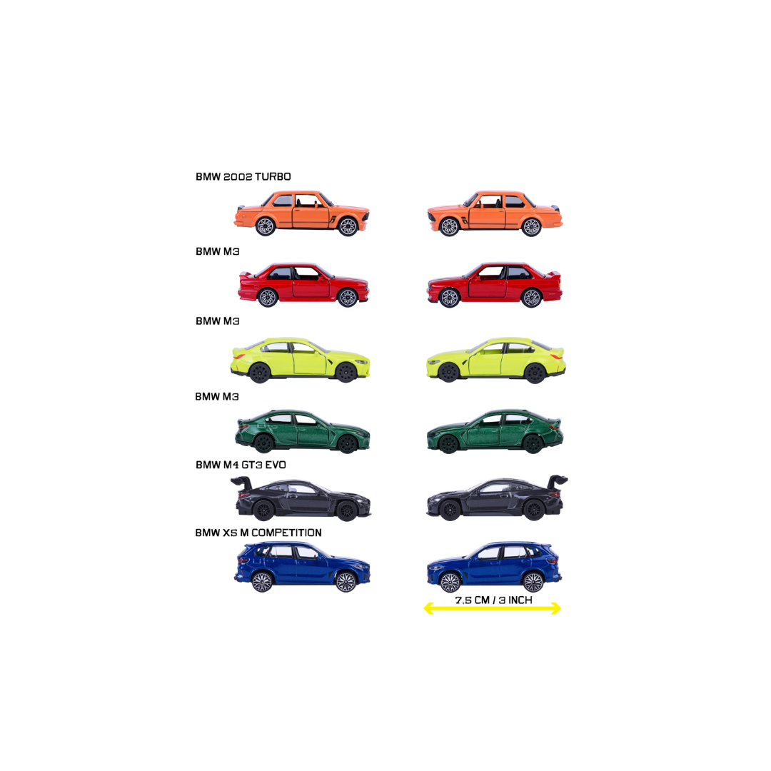 Majorette 1.64 Serie Completa BMW 6 coches