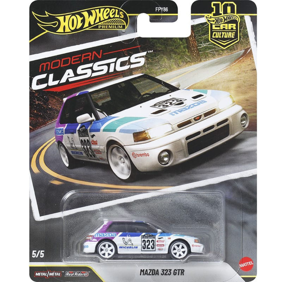 Hot Wheels Premium Mazda 323 GTR Modern Classic hwmvJKF17