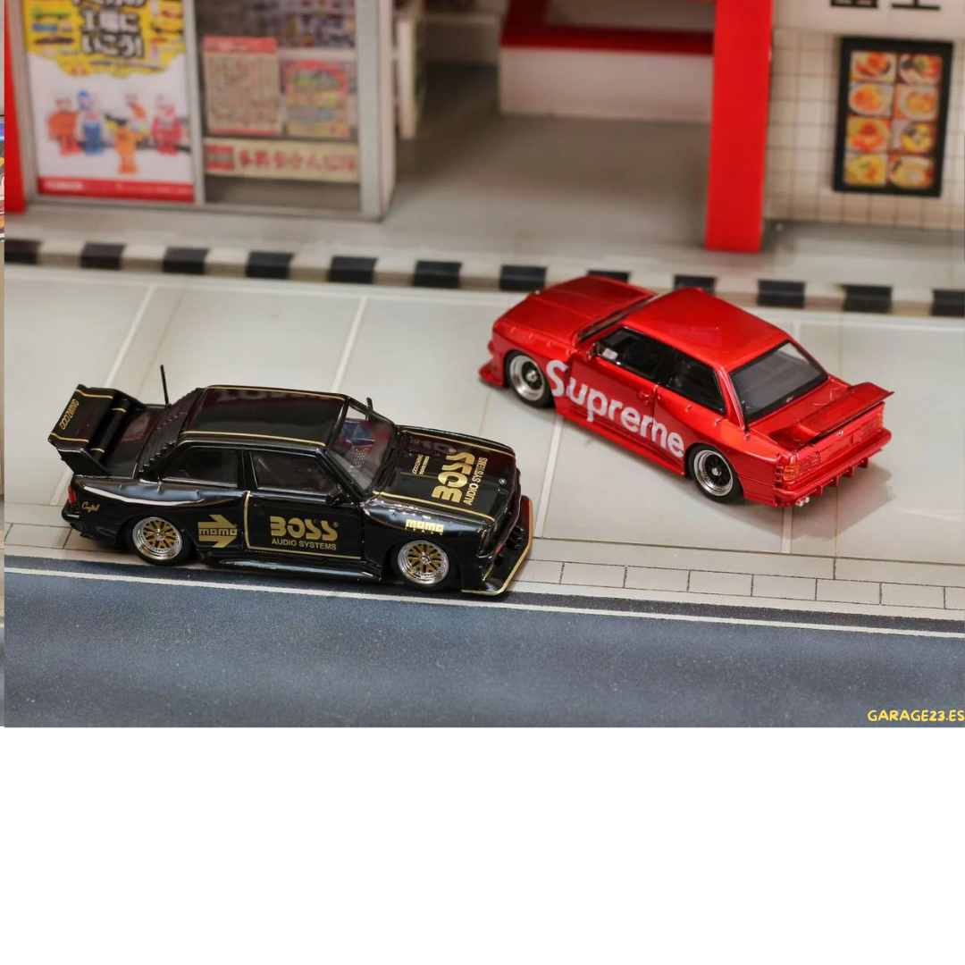 Street Weapon BMW E30 *Supreme* red 1/64