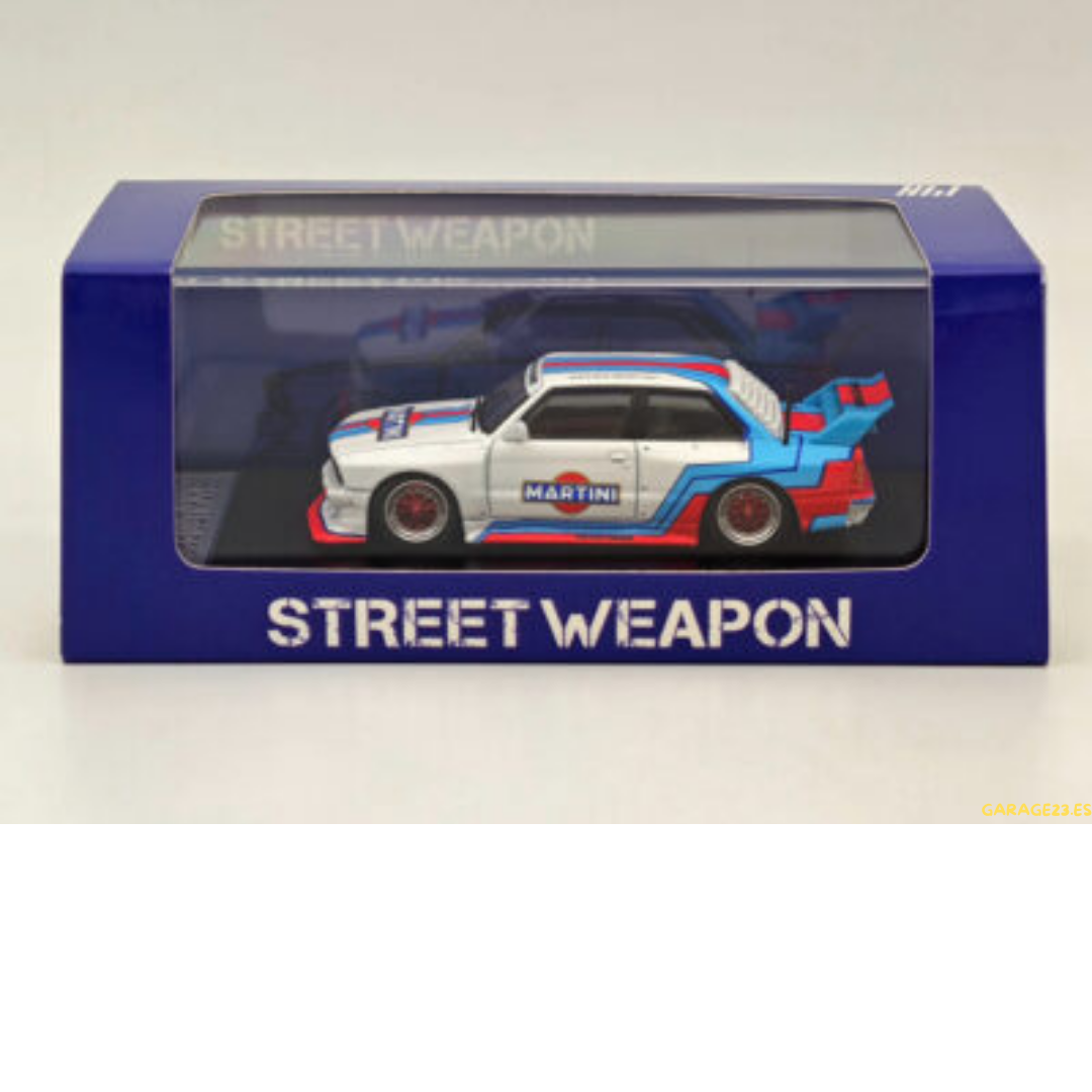 Street Weapon BMW E30 Martini 1/64