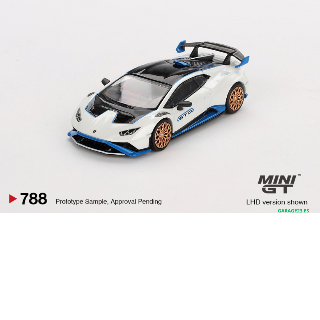 MINI GT LAMBORGHINI HURACAN STO BIANCO ASOPO 2023 # 788