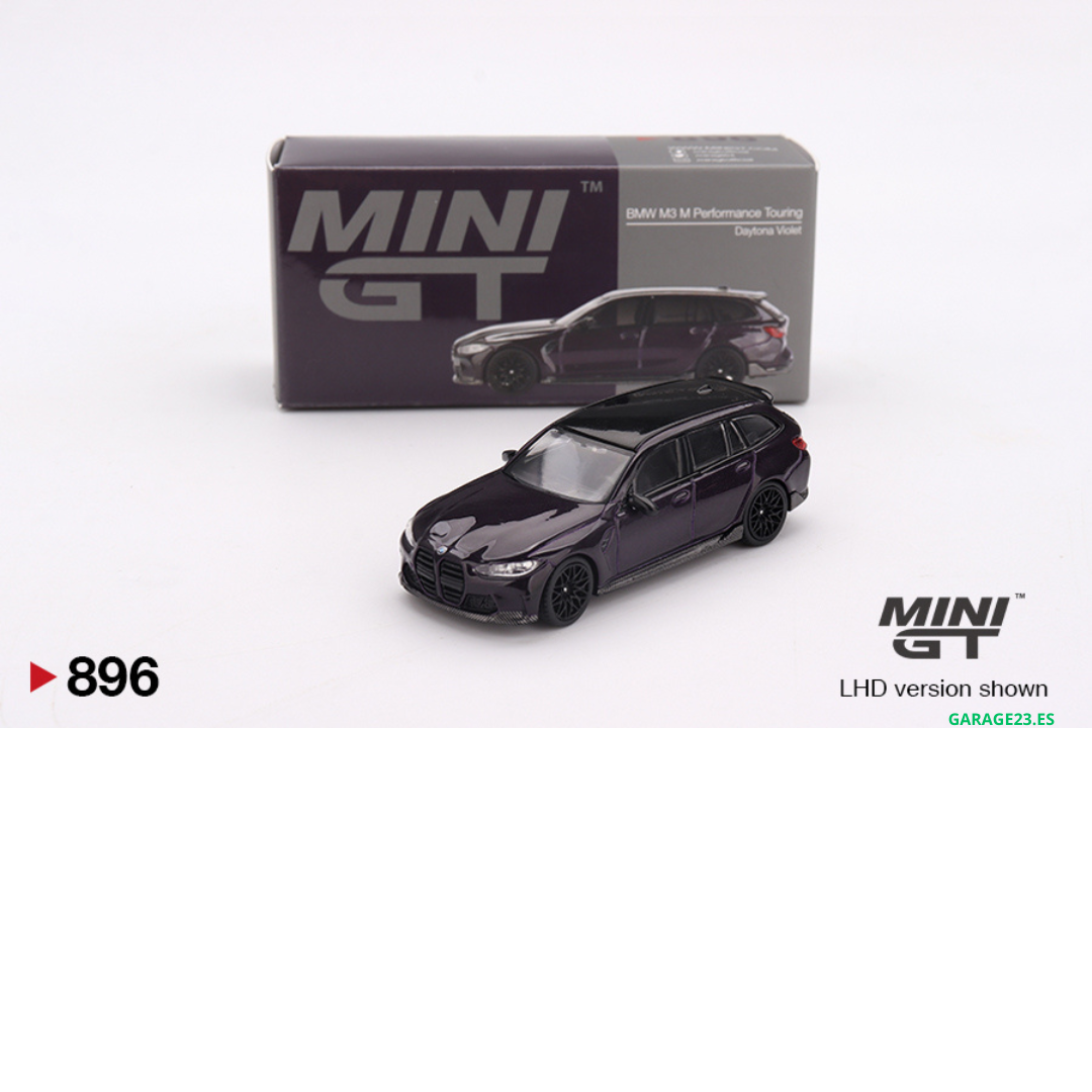 MINI GT BMW M3 TOURING (G81) PERFORMANCE DAYTONA VIOLET 2024 # 896