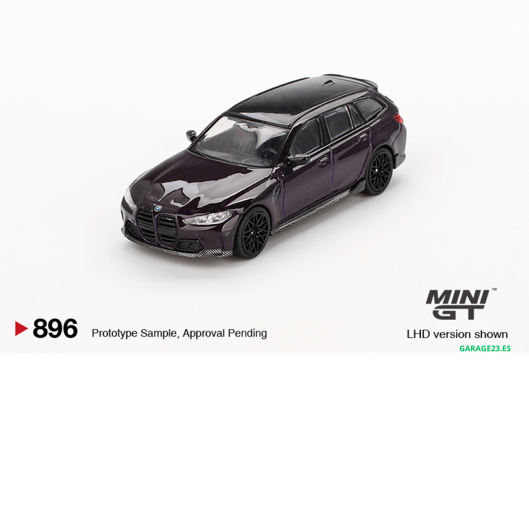 MINI GT BMW M3 TOURING (G81) PERFORMANCE DAYTONA VIOLET 2024 # 896