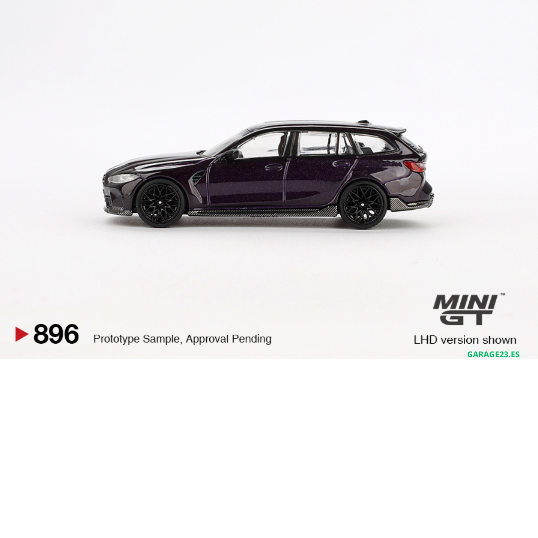 MINI GT BMW M3 TOURING (G81) PERFORMANCE DAYTONA VIOLET 2024 # 896