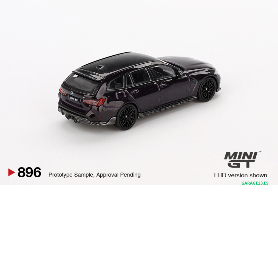 MINI GT BMW M3 TOURING (G81) PERFORMANCE DAYTONA VIOLET 2024 # 896