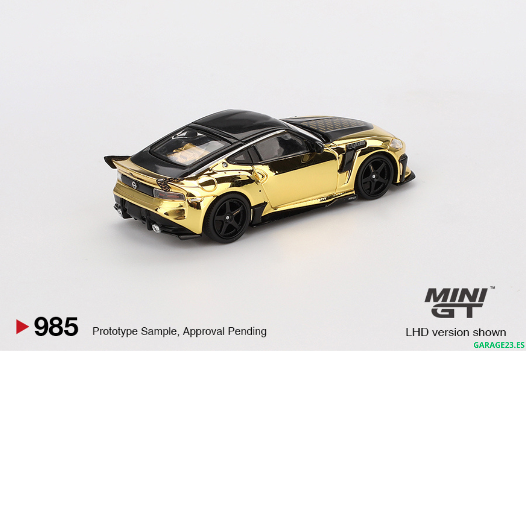 MINI GT NISSAN Z400 VEILSIDE FFZ400 GOLD CHROME 2024 #985