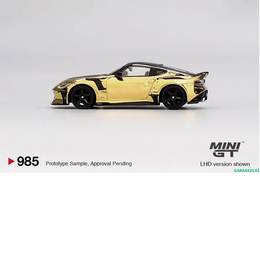 MINI GT NISSAN Z400 VEILSIDE FFZ400 GOLD CHROME 2024 #985