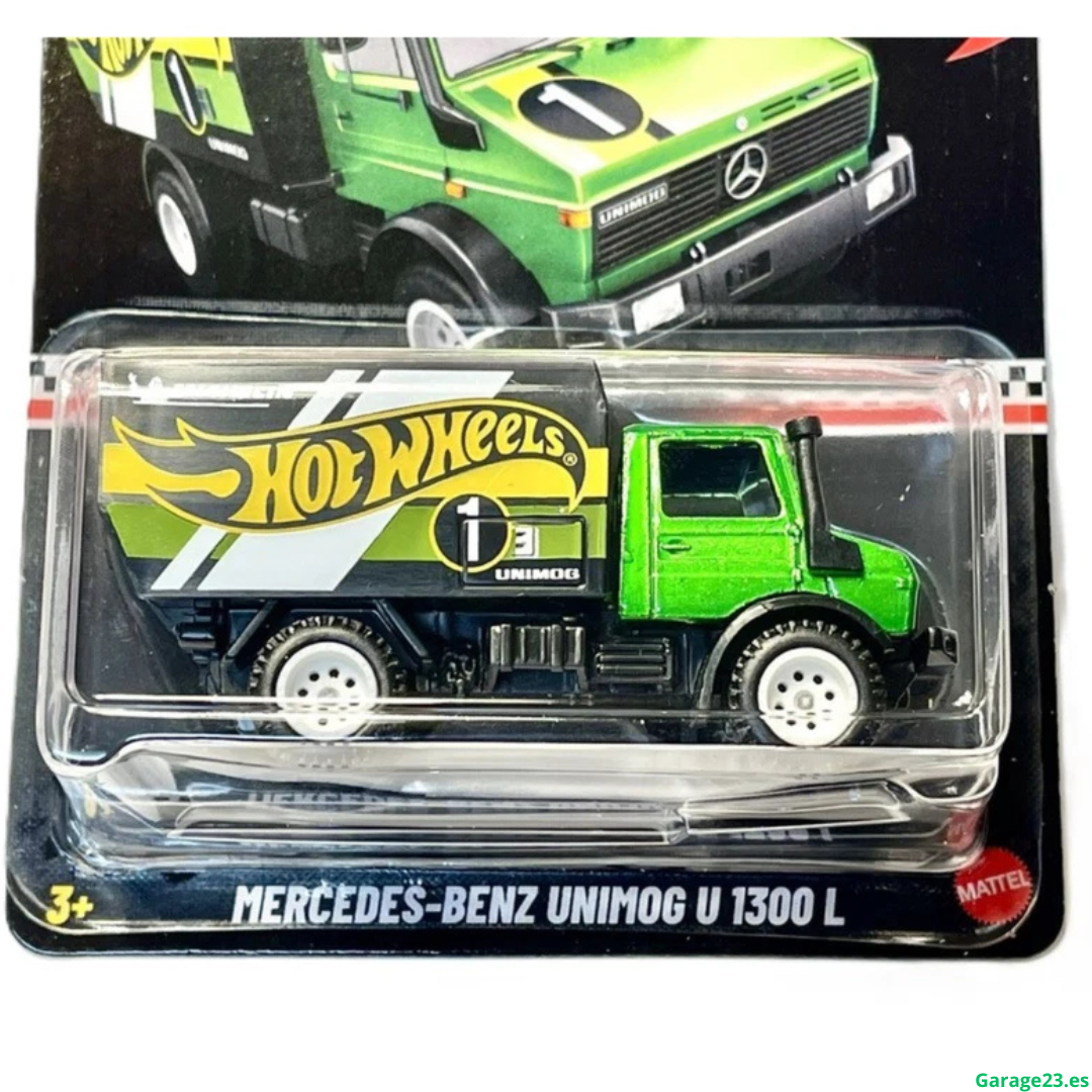 Hot Wheels 2025 Mail In n.° 1 Mercedes-Benz Unimog U1300L Edición de Coleccionista RLC Membresia