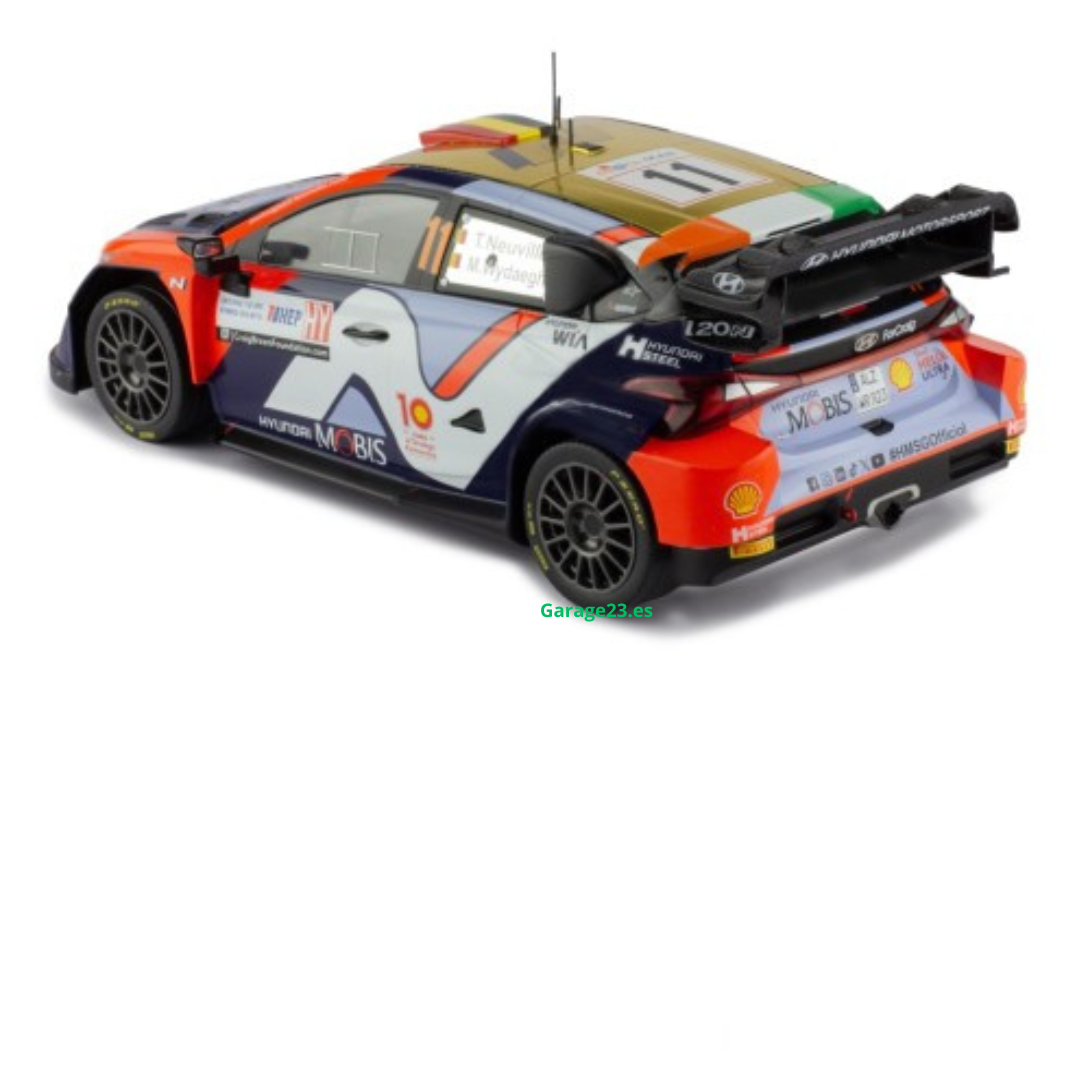 ESCALA 1/43 IXO MODELS HYUNDAI I20 N RALLY1 N.11 RALLY CROAZIA 2021 NEUVILLE-WYDAEGHE