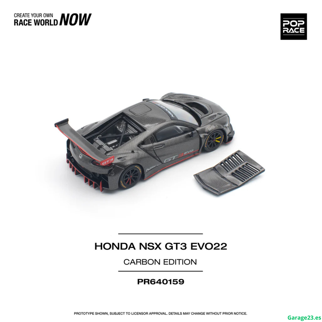 POP RACE Honda NSX GT3 Evo22 Carbon Edition