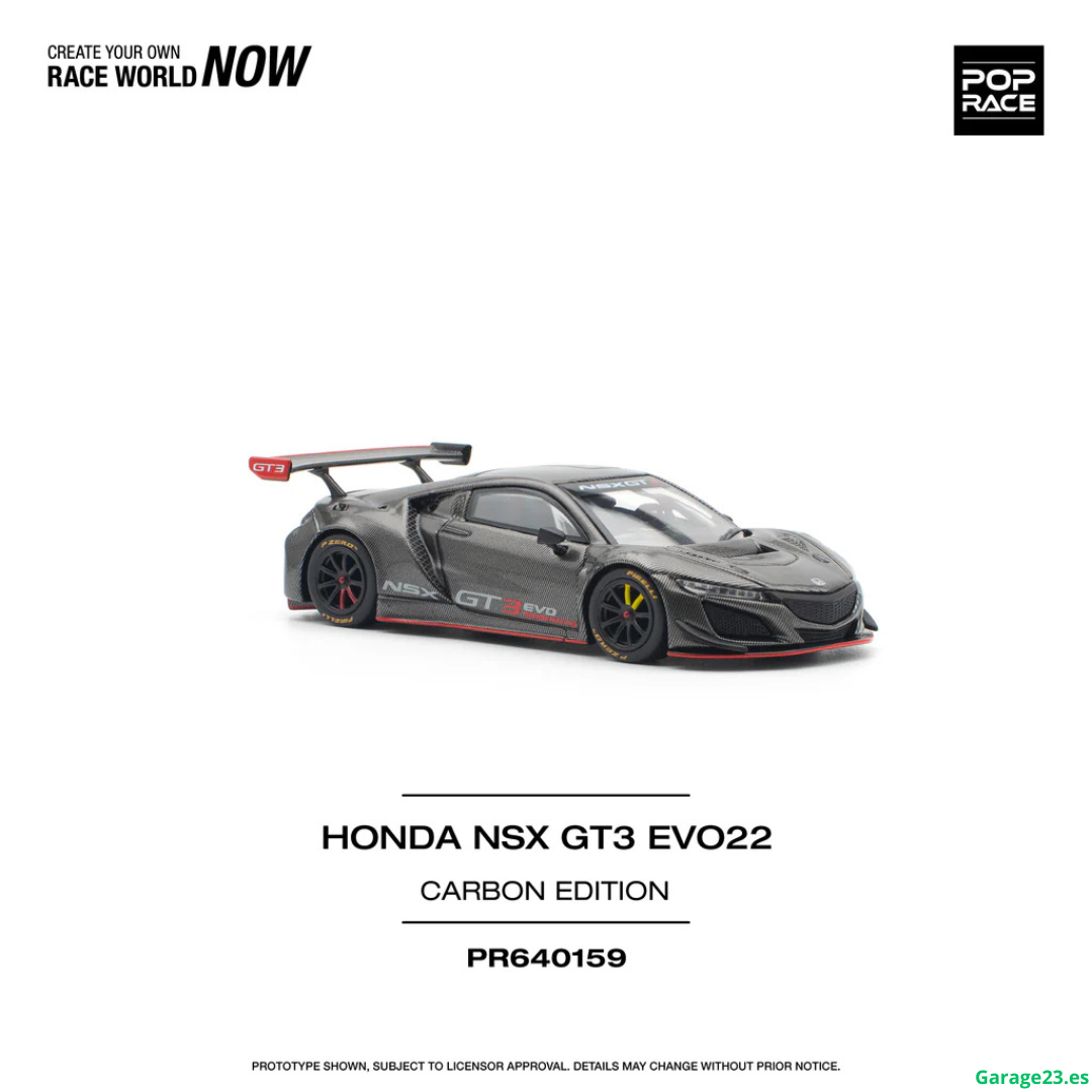 POP RACE Honda NSX GT3 Evo22 Carbon Edition