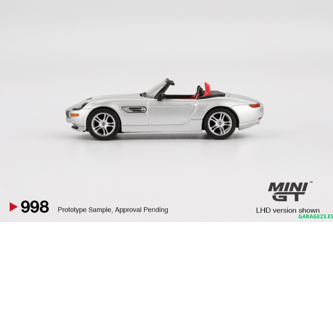 MINI GT BMW Z8 TITANIUM SILVER 2003 # 998