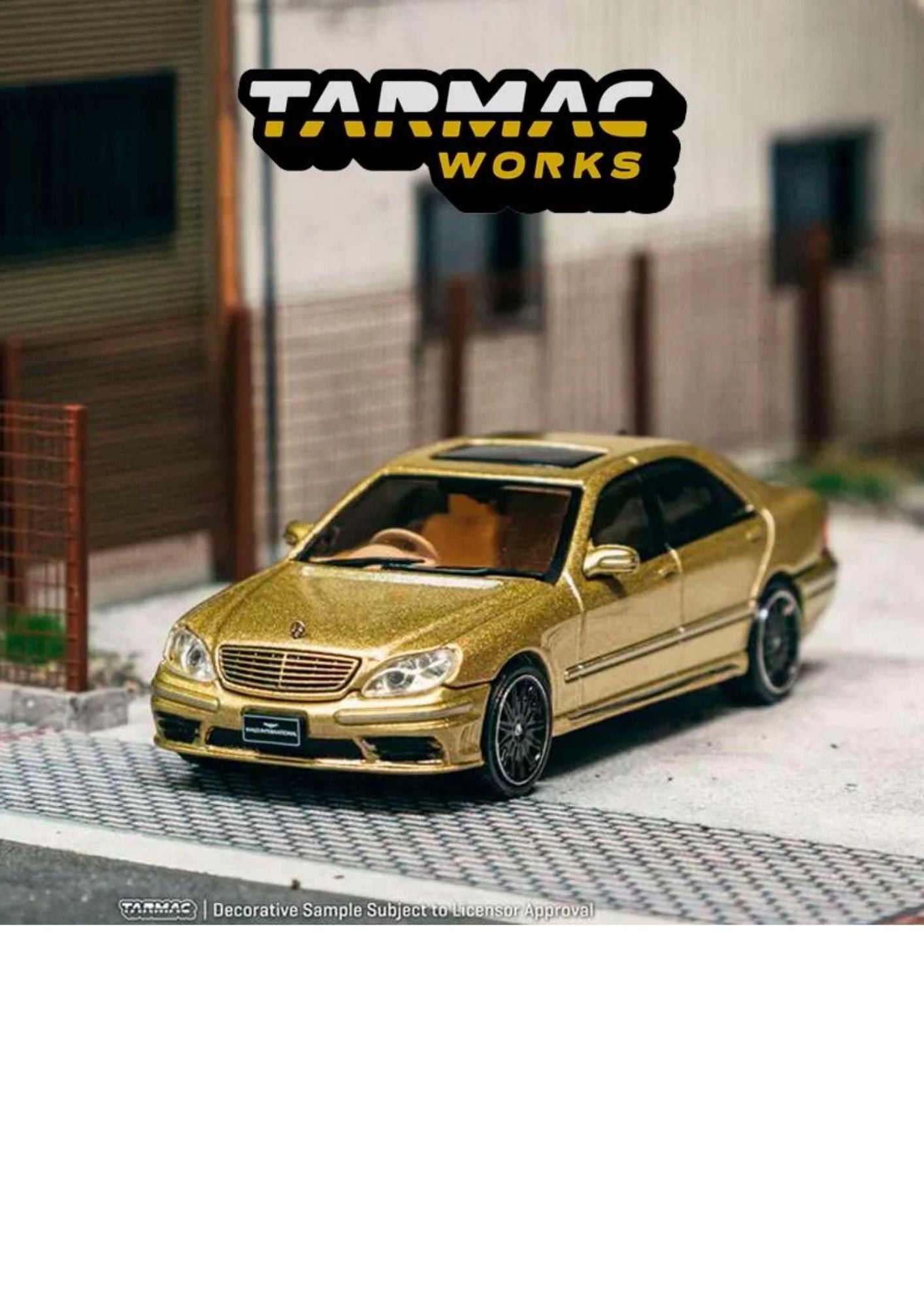 Tarmac Works Mercedes Benz S Wald Gold ** EDICION ESPECIAL ** CLDC (Car Culture Diecast Club) ** Distribución muy limitada