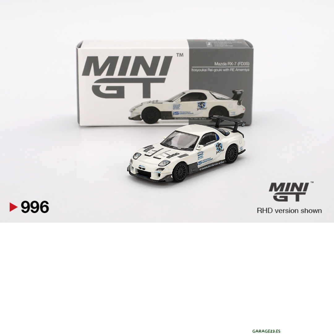 MINI GT MAZDA RX7 FD3S ITOSYOUKAI REI-GOUKI WITH RE AMEMIYA 2004 # 996