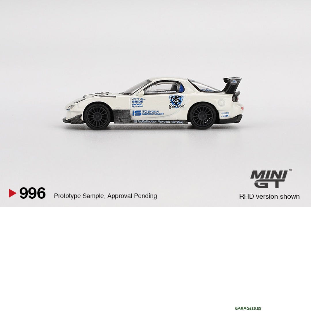MINI GT MAZDA RX7 FD3S ITOSYOUKAI REI-GOUKI WITH RE AMEMIYA 2004 # 996