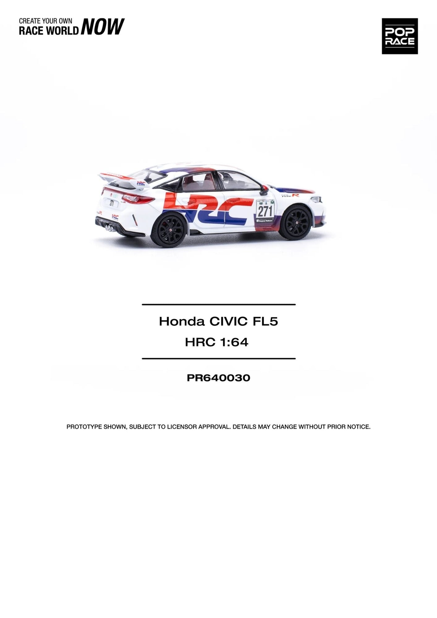 Pop Race Honda Civic Type R (FL5) # 30