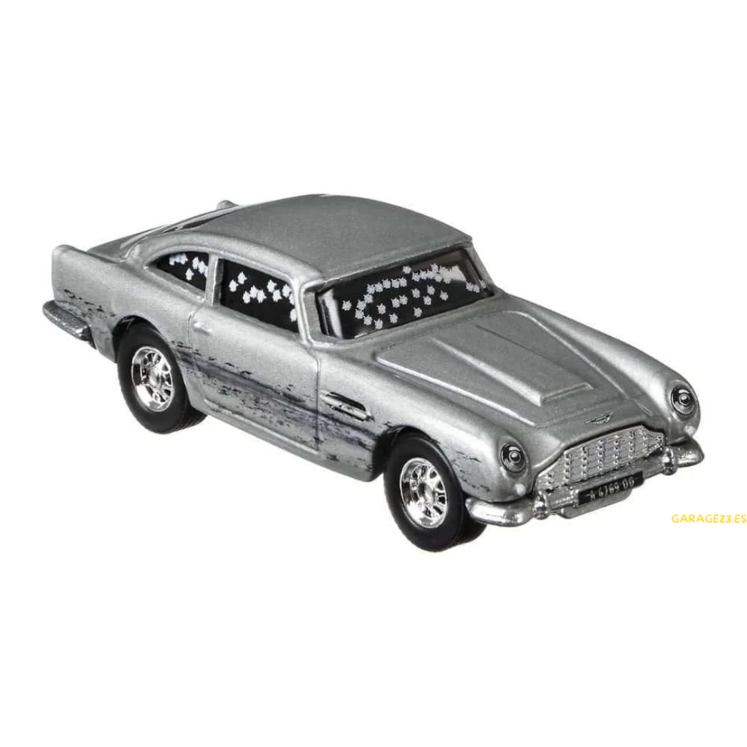 Hot Wheels Premium 1963 Aston Martin DB5, James Bond No time to Die - Balazos