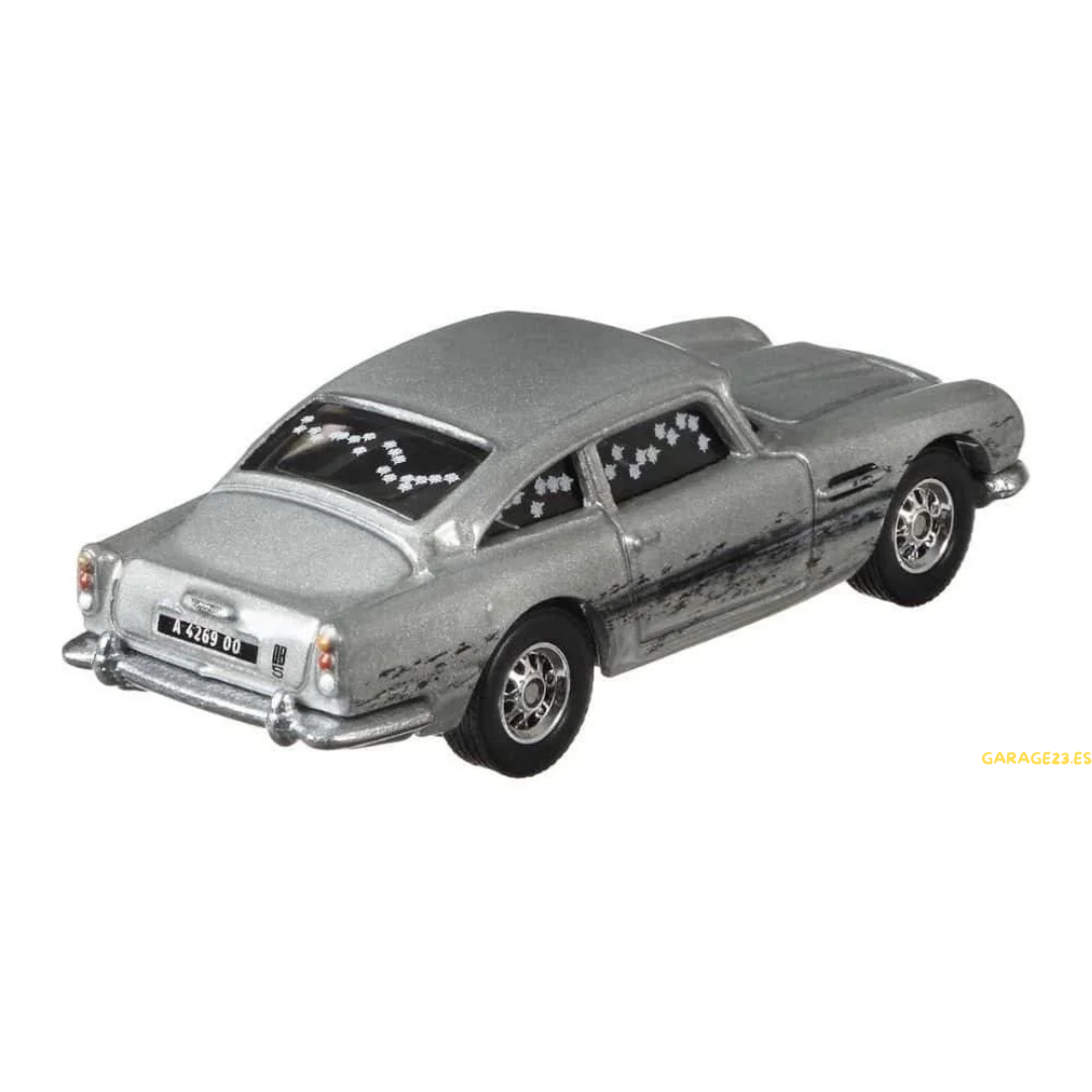 Hot Wheels Premium 1963 Aston Martin DB5, James Bond No time to Die - Balazos