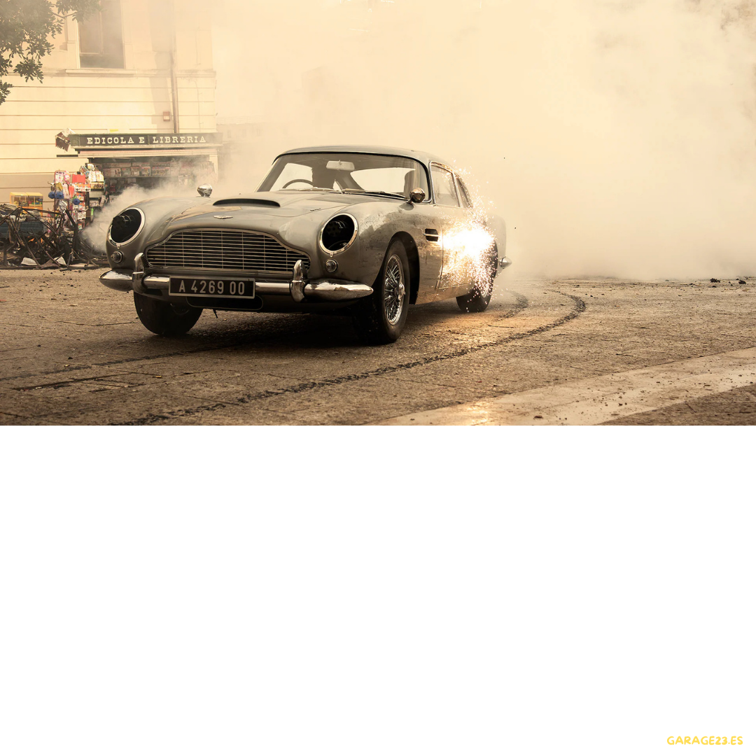 Hot Wheels Premium 1963 Aston Martin DB5, James Bond No time to Die - Balazos