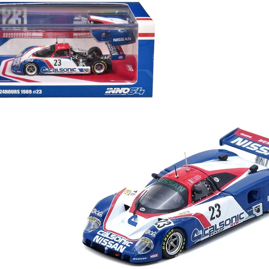 Inno64 Nissan R89C #23 Masahiro Hasemi - Kazuyoshi Hoshino - Toshio Suzuki "24 Hours Calsonic of Le Mans" (1989) Cal