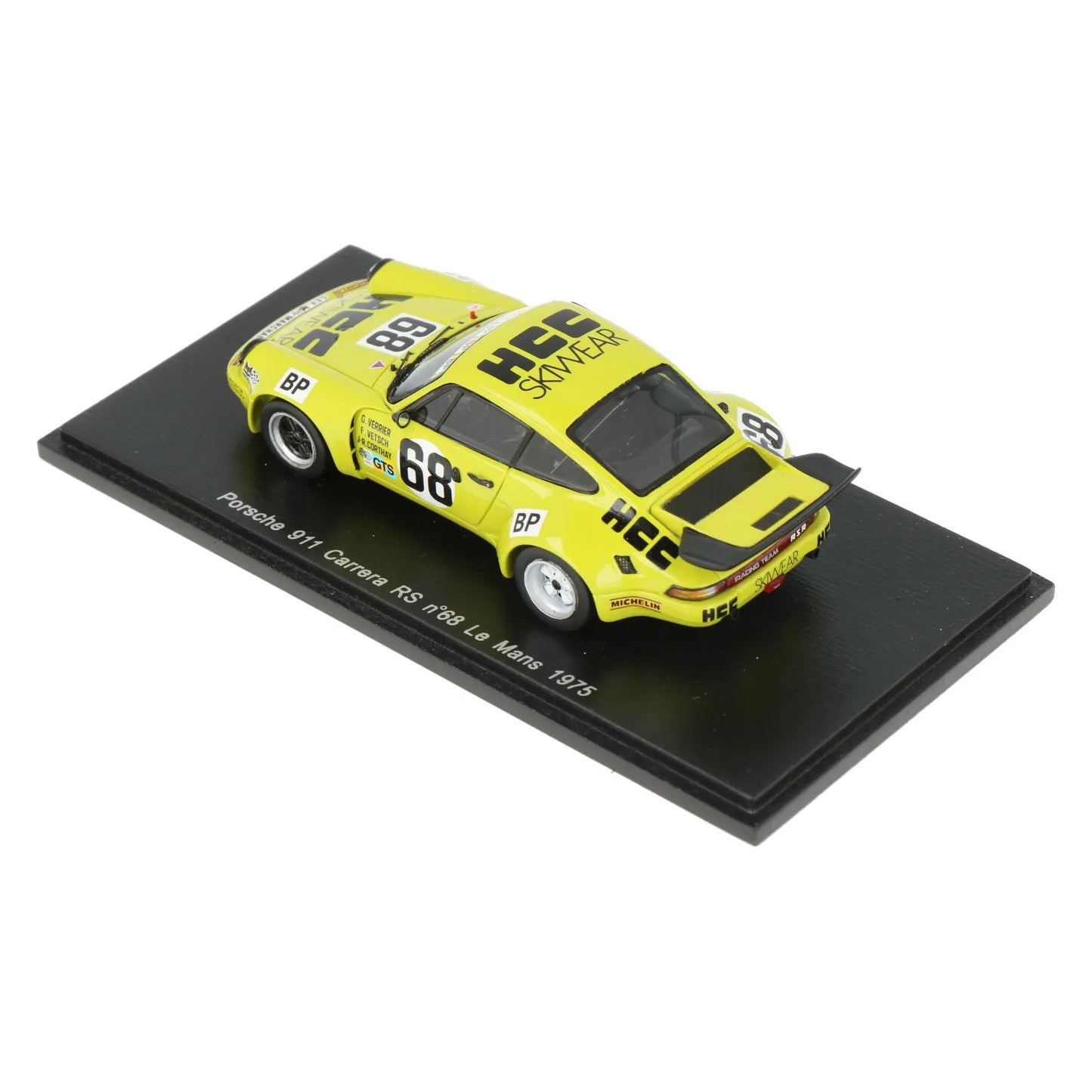 Spark 1975 Porsche 911 Carrera RSR 3.0 #68 F.Vetsch/G.Verrier/J-R.Corthay 24H Le Mans Verde 1.64